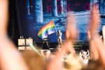 Polistiche Ansagen und Party: Das geht bei den Wahl-Berlinern bestens zusammen., Southside, 2017 | © laut.de (Fotograf: Bjørn Jansen)