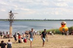 Bei amtlichen Temperaturen und mit dickem Line-Up geht die 20. Auflage des Festivals über die Bühne., Splash! 2017 | © laut.de (Fotograf: Alexander Austel)