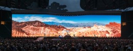 30 Jahre "Joshua Tree": Die irischen Superstars beim einzigen Stopp der Welttour in Deutschland., Berlin, Olympiastadion, 2017 | © laut.de (Fotograf: Andreas Koesler)