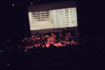 Große Location, großes Kino. Godspeed You! Black Emperor errichten ihre "Luciferian Towers"., Brüssel, Forest National, 2017 | © laut.de (Fotograf: Alex Klug)