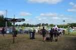 Gluthitze in Wacken - Schlammschlacht? Ja, aber nur bei lecker Wasserleitung., Wacken, 2018 | © laut.de (Fotograf: Dominik Kalus)