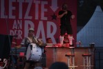 Starke Böen zu Beginn, dann kamen Kraftklub, In Flames, Feine Sahne Fischfilet, Beatsteaks, Marteria, Casper u.v.a. auf die Eiswiese., Taubertal Festival, Rothenburg o.d.T., 2018 | © laut.de (Fotograf: Rinko Heidrich)