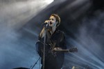 Starke Böen zu Beginn, dann kamen Kraftklub, In Flames, Feine Sahne Fischfilet, Beatsteaks, Marteria, Casper u.v.a. auf die Eiswiese., Taubertal Festival, Rothenburg o.d.T., 2018 | © laut.de (Fotograf: Rinko Heidrich)