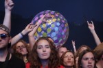 Starke Böen zu Beginn, dann kamen Kraftklub, In Flames, Feine Sahne Fischfilet, Beatsteaks, Marteria, Casper u.v.a. auf die Eiswiese., Taubertal Festival, Rothenburg o.d.T., 2018 | © laut.de (Fotograf: Rinko Heidrich)