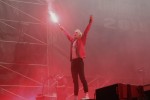 Starke Böen zu Beginn, dann kamen Kraftklub, In Flames, Feine Sahne Fischfilet, Beatsteaks, Marteria, Casper u.v.a. auf die Eiswiese., Taubertal Festival, Rothenburg o.d.T., 2018 | © laut.de (Fotograf: Rinko Heidrich)