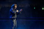 U2 beim Europa-Start der eXPERIENCE + iNNOCENCE Tour 2018 in Berlin, U2 in der Mercedes Benz Arena Berlin | © laut.de (Fotograf: Rainer Keuenhof)