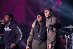 Die Phase nach dem Abgang Fergies hat begonnen: das Trio live mit dem neuen Album "Masters Of The Sun Vol. 1" in der Koelnmesse., Telekom Streetgig, Köln, 2018 | © laut.de (Fotograf: Rainer Keuenhof)