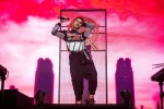In der Domstadt präsentierten die Londoner Elektropopper ihre zweite Scheibe "Palo Santo" (2018) live., Köln, Palladium, 2019 | © laut.de (Fotograf: Rainer Keuenhof)