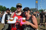 Gute Stimmung und tolles Wetter bei Tool, Slipknot, Die Ärzte etc. beim RaR-Schwesterfestival auf dem Zeppelinfeld nahe Nürnberg., Rock im Park, 2019 | © laut.de (Fotograf: Jochen Dreher)