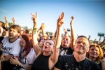 Robert Smith und Band gut gelaunt in Scheeßel., Hurricane 2019 | © laut.de (Fotograf: Rainer Keuenhof)