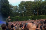 Wenn Matt Berninger und Bandkollegen die Bühne betreten, sind die Indie-Fanreihen fest geschlossen., Hamburg, Stadtpark Freilichtbühne, 2019 | © laut.de (Fotograf: Simon Langemann)