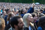 Wenn Matt Berninger und Bandkollegen die Bühne betreten, sind die Indie-Fanreihen fest geschlossen., Hamburg, Stadtpark Freilichtbühne, 2019 | © laut.de (Fotograf: Simon Langemann)