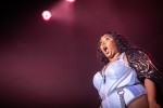Die Rapperin und Aktivistin 2019 mit dem Album "Cuz I Love You" on tour., Palladium Köln | © laut.de (Fotograf: Rainer Keuenhof)