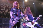 Gary Holt und Co. in bester Spiellaune (und bei bescheidenem Sound)., Filderstadt, Filharmonie, 2020 | © laut.de (Fotograf: Michael Edele)