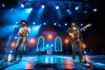 Die kanadischen Bluegrass-Punks beim Abstecher in der Hauptstadt., Berlin, Columbiahalle, 2021 | © laut.de (Fotograf: Rainer Keuenhof)