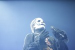 Sehr heilig: der Kölner Dom. Nicht ganz so heilig: die okkulte Rock-Messe in der Arena., Köln, Lanxess Arena, 2022 | © laut.de (Fotograf: Rinko Heidrich)
