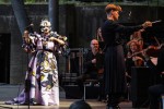 Björk mit dem Rundfunk-Sinfonieorchester Berlin, dirigiert von Bjarni Frímann Bjarnason., Berlin, Waldbühne, 2022 | © Santiago Felipe (Fotograf: Santiago Felipe)
