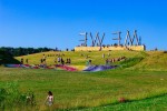 Zum 50. Mal Orange Feeling - mit u.a. Dua Lipa, Post Malone, Turnstile, Robert Plant & Alison Krauss, Sigrid u.a., Roskilde, 2022 | © laut.de (Fotograf: Manuel Berger)