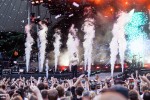 Imagine Dragons begeistern das ausverkaufte Open Air-Stadionrund., Waldbühne, Berlin , 2022 | © laut.de (Fotograf: Gina Wetzler)