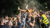 Tausende feiern beim ausverkauften Taubertal Festival mit Kraftklub, Fever 333, AnnenMayKantereit, Callejon, Faber, SDP, Biffy Clyro, Clutch, Kontra K u.a., Taubertal Festival, Rothenburg, 2022 | © laut.de (Fotograf: Désirée Pezzetta)