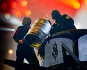 Als Slipknot auf die Bühne kamen, brach ein Sturm über Wacken los., Wacken 2022 | © laut.de (Fotograf: Désirée Pezzetta)