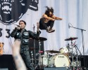 Fever 333 fegten wie Derwische über die Bühne. Ein Gig, von dem man auf der Eiswiese wohl noch lange erzählen wird., Taubertal Festival, 2022 | © laut.de (Fotograf: Désirée Pezzetta)