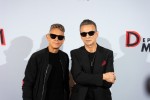 Die verbliebenen DM-Köpfe in der Hauptstadt: Martin Gore und Dave Gahan., Berlin, Pressekonferenz, 2022 | © laut.de (Fotograf: Rainer Keuenhof)