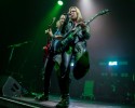 Mit Alter Bridge on tour: die Hale-Geschwister samt Band., Berlin, Columbiahalle, 2022 | © laut.de (Fotograf: Désirée Pezzetta)