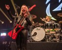 Mit Alter Bridge on tour: die Hale-Geschwister samt Band., Berlin, Columbiahalle, 2022 | © laut.de (Fotograf: Désirée Pezzetta)