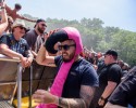 Strahlender Sonnenschein und 70.000 Parkrocker:innen feiern eine heiße Party mit Evanescence, Tenacious D, Kings Of Leon u.v.a., Nürnberg, Zeppelinfeld, 2023 | © laut.de (Fotograf: Désirée Pezzetta)