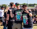 Strahlender Sonnenschein und 70.000 Parkrocker:innen feiern eine heiße Party mit Evanescence, Tenacious D, Kings Of Leon u.v.a., Nürnberg, Zeppelinfeld, 2023 | © laut.de (Fotograf: Désirée Pezzetta)