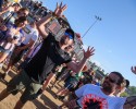 Strahlender Sonnenschein und 70.000 Parkrocker:innen feiern eine heiße Party mit Evanescence, Tenacious D, Kings Of Leon u.v.a., Nürnberg, Zeppelinfeld, 2023 | © laut.de (Fotograf: Désirée Pezzetta)