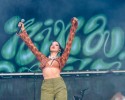 Die deutsche Rapperin und Sängerin hat ihr junges Publikum stets im Griff., Southside, 2023 | © laut.de (Fotograf: Désirée Pezzetta)