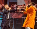 Ein Zuschauermagnet und mächtig viel los on stage: Peter Fox und Crew etablieren fast schon einen eignen Club auf dem Festival., Southside, 2023 | © laut.de (Fotograf: Désirée Pezzetta)