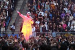 Der Weltstar und "Blinding Lights"-Sänger auf Stippvisite in der Hansestadt., Hamburg, Volksparkstadion, 2023 | © laut.de (Fotograf: Björn Buddenbohm)