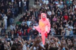 Der Weltstar und "Blinding Lights"-Sänger  auf Stippvisite in der Hansestadt., Hamburg, Volksparkstadion, 2023 | © laut.de (Fotograf: Björn Buddenbohm)