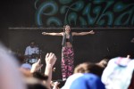 Die Sonne brennt erbarmungslos, und die Party rollt!, Happiness Festival, 2023 | © laut.de (Fotograf: Lena Bayer)