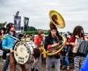 Erstmals in der Geschichte des Metalfestivals verhängten die Verantwortlichen aufgrund tagelangen Starkregens ein Einlassverbot: Rund 50.000 von 85.000 Fans sind vor Ort., Wacken Open Air, 2023 | © laut.de (Fotograf: Désirée Pezzetta)