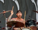 Gaben am Donnerstag zu Mittag voll auf die Zwölf: Terror aus Los Angeles., Wacken, 2023 | © laut.de (Fotograf: Désirée Pezzetta)