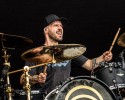 Die britische Metalcore-Truppe sorgte für eine Crowdsurfer-Autobahn in Richtung Bühne., Wacken, 2023 | © laut.de (Fotograf: Désirée Pezzetta)