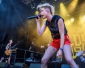 Im idyllischen 'Zaubertal' feiern Tausende Fans mit Peter Fox, Marteria, Bilderbuch, Broilers, Donots, Provinz u.v.a., Taubertal Festival, 2023 | © laut.de (Fotograf: Désirée Pezzetta)