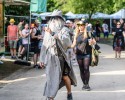 Im idyllischen 'Zaubertal' feiern Tausende Fans mit Peter Fox, Marteria, Bilderbuch, Broilers, Donots, Provinz u.v.a., Taubertal Festival, 2023 | © laut.de (Fotograf: Désirée Pezzetta)