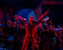 Im idyllischen 'Zaubertal' feiern Tausende Fans mit Peter Fox, Marteria, Bilderbuch, Broilers, Donots, Provinz u.v.a., Taubertal Festival, 2023 | © laut.de (Fotograf: Désirée Pezzetta)