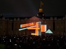 Spektakuläre Show vor dem Karlsruher Schloss beim einzigen Deutschland-Konzert in diesem Jahr., Karlsruhe, Schlossplatz, 2023 | © laut.de (Fotograf: Dominik Kautz)