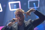 Mit dem erst vor wenigen Tagen veröffentlichten Überraschungsalbum "Laugh Track" live in der Hauptstadt., Berlin, Max-Schmeling-Halle, 2023 | © laut.de (Fotograf: Chris Springer)