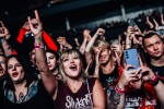 Zwei Alben im Gepäck: der Slipknot-Frontmann on tour mit Soloband., Berlin, Verti Music Hall, 2023 | © laut.de (Fotograf: Rainer Keuenhof)