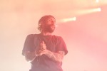 Das aktuelle Album "TANGK" im Gepäck und viel Politik: die britischen Postpunks., Hamburg, Sporthalle, 2024 | © laut.de (Fotograf: Björn Buddenbohm)