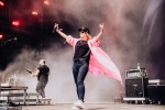 Sandra Nasic und Band am Freitag auf der Utopia Stage, Rock am Ring, 2024 | © laut.de (Fotograf: Rainer Keuenhof)