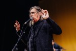 Blixa Bargeld und Band lieferten die erwartbar intensive Erfahrung., Berlin, Columbiahalle, 2024 | © laut.de (Fotograf: Rainer Keuenhof)