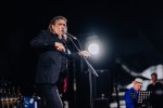 Blixa Bargeld und Band lieferten die erwartbar intensive Erfahrung., Berlin, Columbiahalle, 2024 | © laut.de (Fotograf: Rainer Keuenhof)